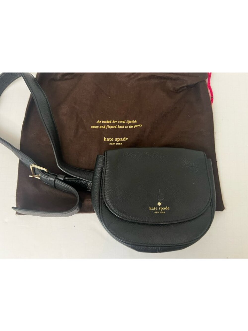kate spade new york Black Belt Bag Fanny Pack - Picture 3 of 5